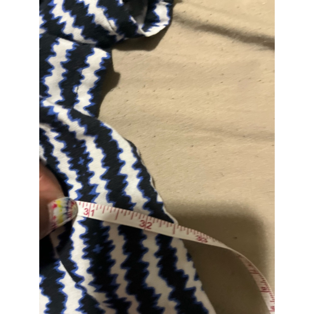 EUC MSK Romper Blue and White Women's Size L - Picture 8 of 8